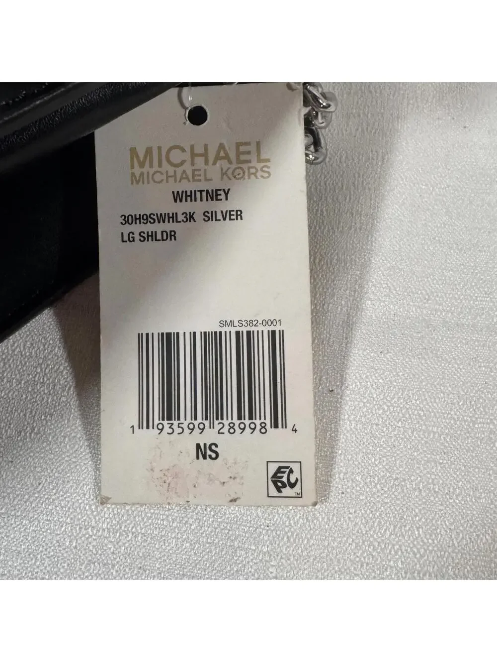 Michael Kors Whitney Large Embellished Rhinestone Studded Shoulder Bag - Picture 7 of 8